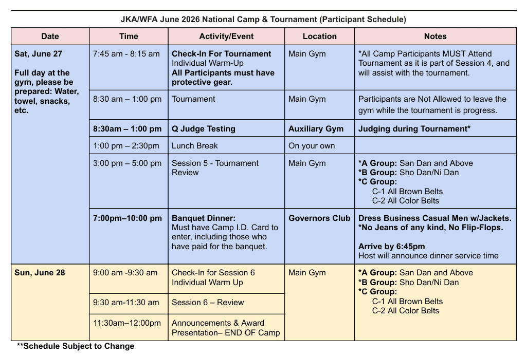 Schedule 3